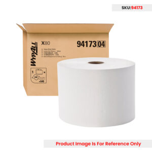 Wypall X80 Perforated Jumbo Roll White Wiper 31 X 34.5cm - Each (Roll)