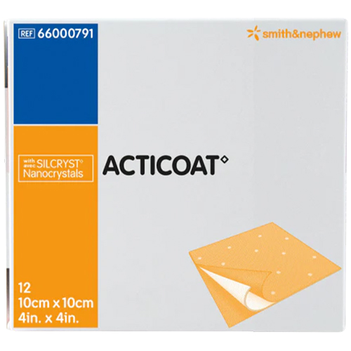 Smith+Nephew Acticoat 3 Days Antimicrobial Barrier Dressing