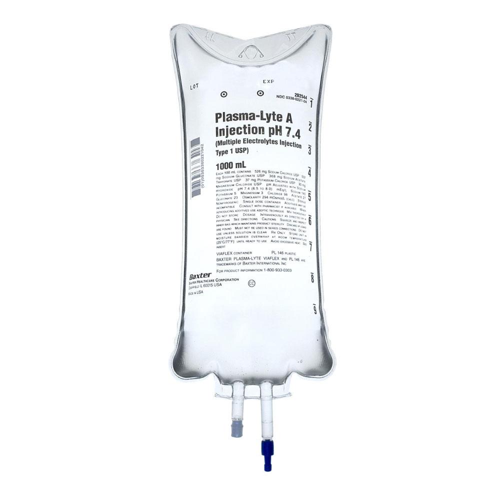 Baxter Plasma-Lyte 148 Intravenous Solution 1000ml