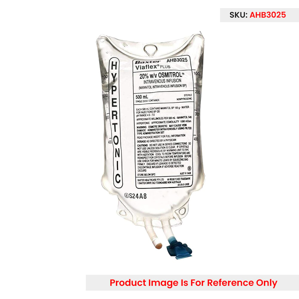 Osmitrol 20% Intravenous Solution 500ml