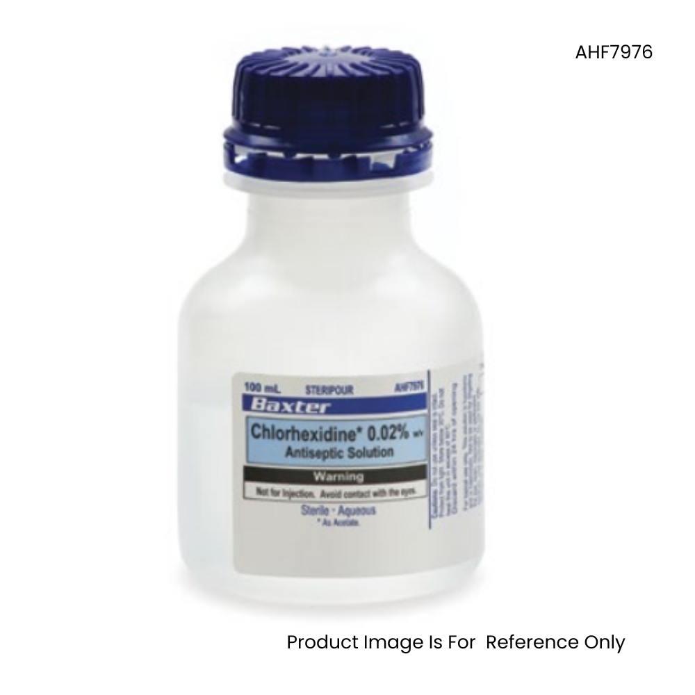 Baxter Chlorhexidine 0.02% Antiseptic Solution 100ml