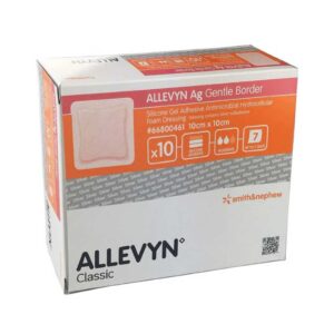 Smith+Nephew Allevyn Ag Gentle Border Foam Dressing