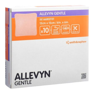 Smith+Nephew Allevyn Gentle Silicone Gel Adhesive Dressing