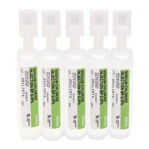 Sodium Chloride Injection BP 0.9% 20ml Ampoules - Box (20 Pcs)