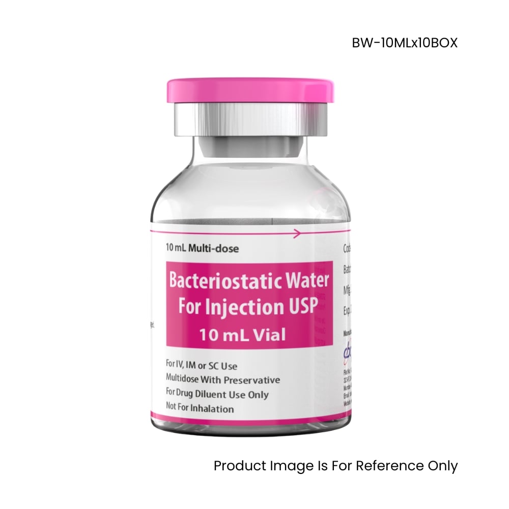 Bacteriostatic Water For Injection USP Vial
