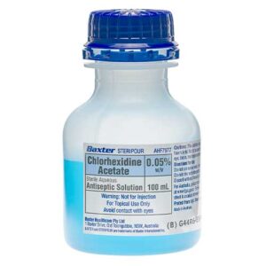 Baxter Chlorhexidine 0.05% Antiseptic Solution