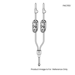 Baxter Standard Extension Y Type Set Adapter