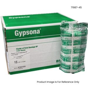 Gypsona BP Plaster of Paris Bandages All Size