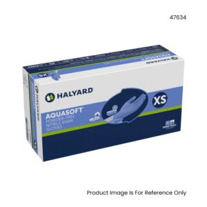 Halyard Aquasoft Powder-Free Nitrile Examination Gloves