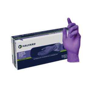 Halyard Purple Nitrile-Xtra Powder-Free Examination Gloves