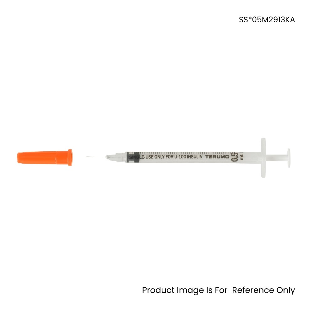 Terumo Insulin Syringe With Needle U100 0.5ml