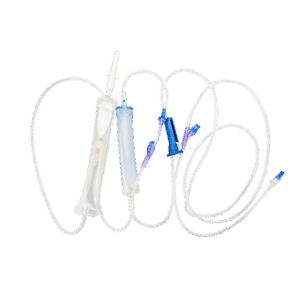 M Devices Transfusion Pump Set With Flexible Chamber And Needleless Access Site