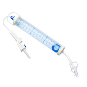 MDevices Burette 150mL Infusion-Line Needless Access Site Safety Shutoff Valve