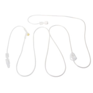 M Devices Minimum Volume Extension Set With Injection Site Female To Male Luer Lock And Rotating Collar 165cm
