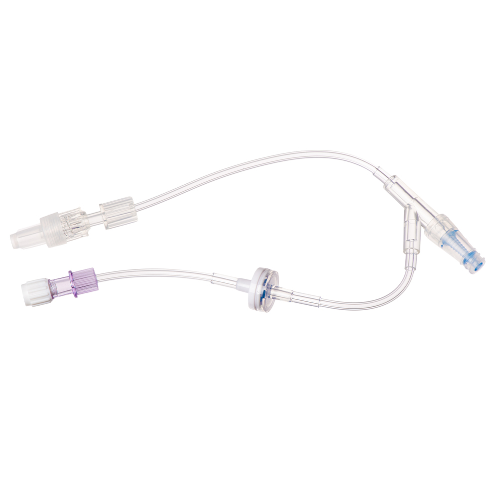 M Devices Minimum Volume Extension Set With Neutral Site Female To Male Luer Lock And Rotating Collar Valve 20cm