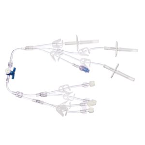 M Devices Closed System Multiflow Transfer Sets With Robertsite 43cm Sterile