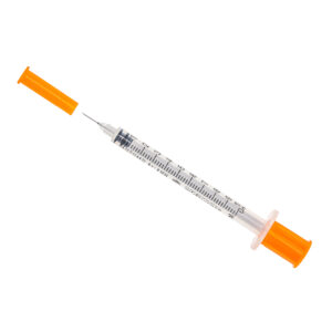 M Devices Insulin Syringe With Standard Fixed Safety Needle