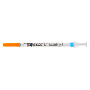 M Devices Insulin Syringe With Retractable Safety Needle 1ml