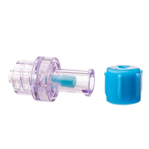 M Devices Luer Activated Valve Blue Sterile