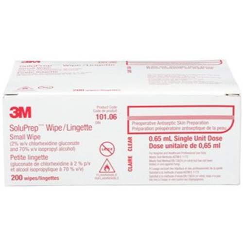 3M Soluprep Antiseptic Solutions Wipes