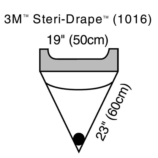 3M Steri Drape Irrigation Pouch Drape 50cm x 60cm