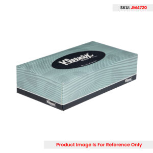 Kleenex Facial Tissue White 2 Ply 19.5cm x 20.5cm - Pack of 100