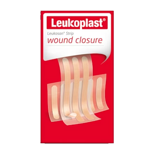 Leukoplast Wound Closure Strip Sterile White