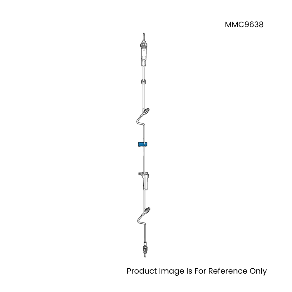 Baxter Continu-Flo Set With 2 Clearlink Luer Activated Valve