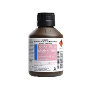 Iodine 1% in Alcohol 70% 100ml - Each