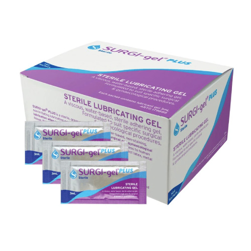 Surgi-Gel Plus Lubricating Sterile Sachet 3ml