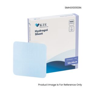 KIS Hydrogel Sheet Non Adhesive Dressing 10 X 10cm