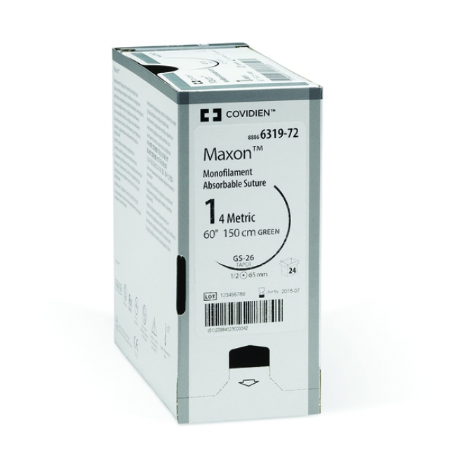 Maxon 5-0 P-13 45cm Clear - Box (36 Pcs)