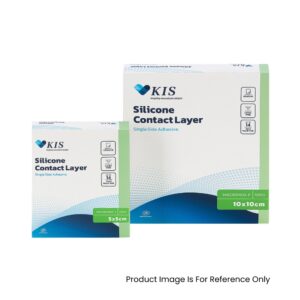 KIS Silicone Wound Contact Layer Single Sided Adhesive All Size
