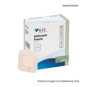 KIS Silicone Foam Adhesive Wound Dressing