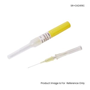 Surflo IV Cannula Catheter Yellow 24G X 19mm