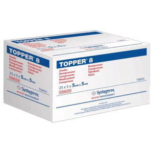 Topper 8 Sterile Non Woven Gauze 5cmX5cm