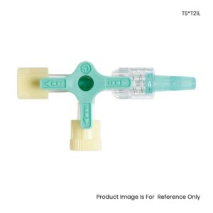 Terufusion Luer Lock Three Way Stop Cock 360 Degree Rotating - Each