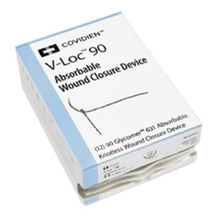 V-Loc 90 Absorbable Wound Closure Device 3-0 Undyed 45cm - Box (12 Pcs)