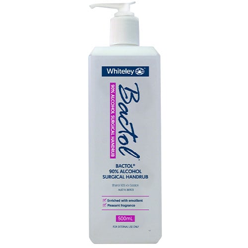 Whiteley Bactol 90% Alcohol Surgical Hand Rub