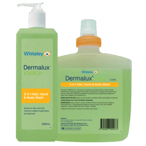 Whiteley Dermalux Enrich 3-in-1 Shampoo Conditioner And Body Wash