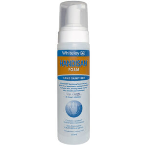 Whiteley Handisan Foam Hand Sanitiser Non-Alcohol Based