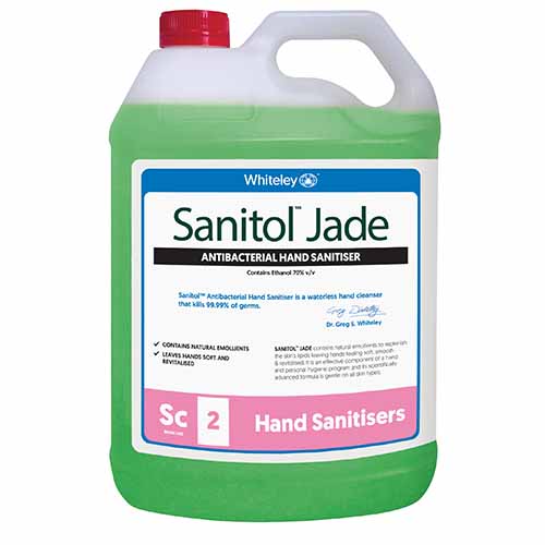 Whiteley Sanitol Jade Antibacterial Hand Sanitiser