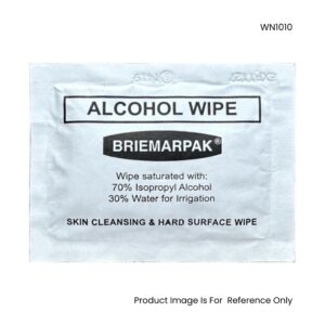 Briemarpak Hard Surface And Skin Cleansing Non Woven Wipe 70% Isopropyl Alcohol