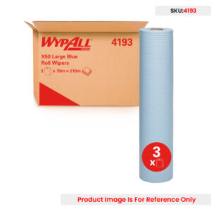 Wypall X50 Wiper Roll Blue 70m