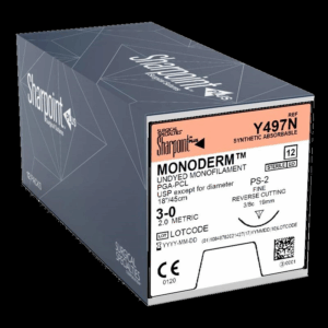 Sharpoint Monoderm 3-0 19mm 45cm - Box (12 Pcs)